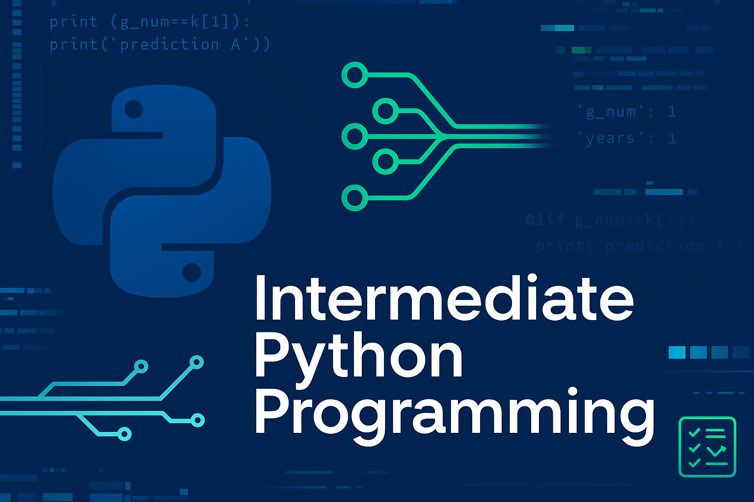 Python Complete Course: From Beginner to Advanced
